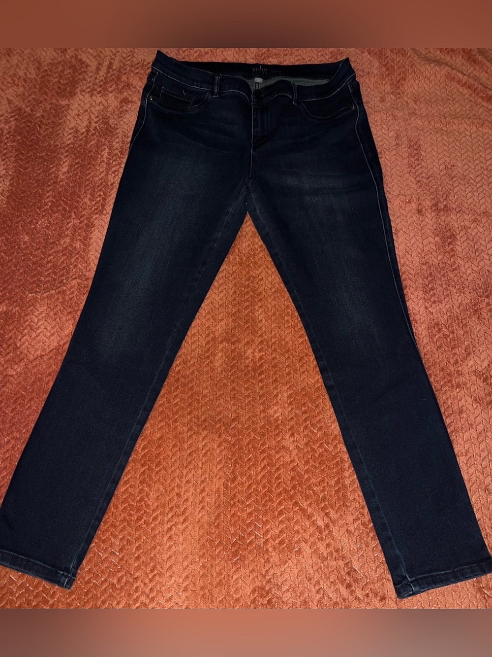 Soho Women’s Dark Blue Skinny Jeans